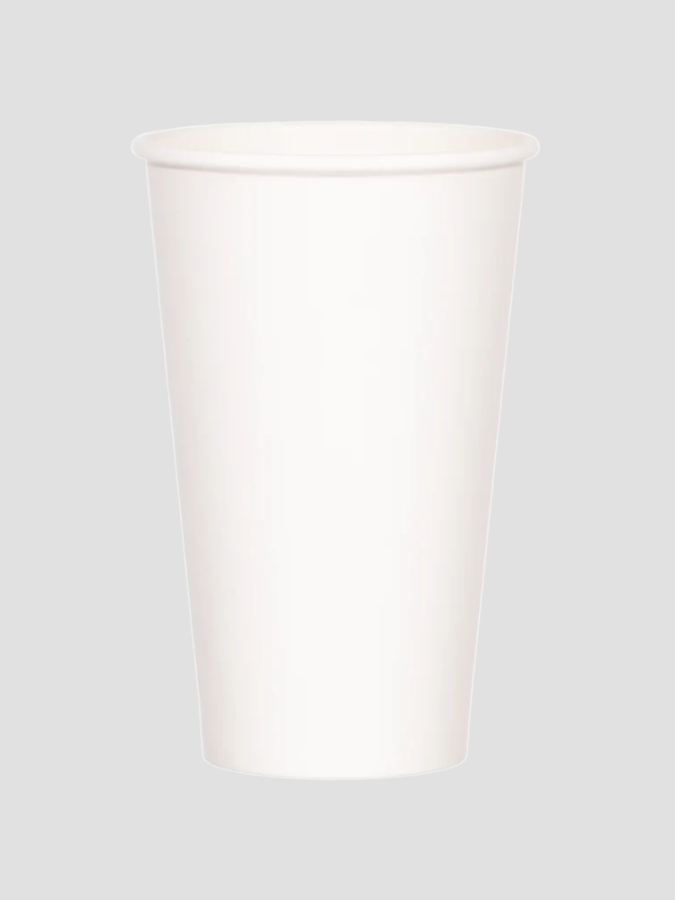 Custom Single Wall Coffee Cup (12oz) (1000 Cups)